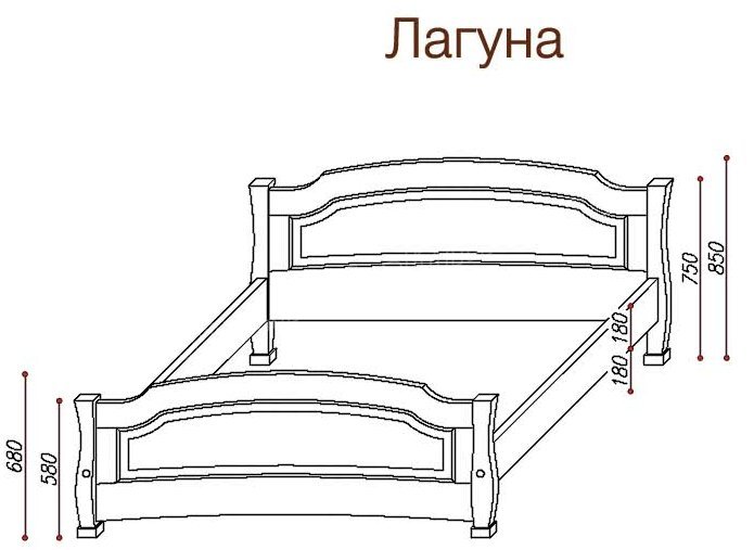 Кровать лагуна 6 схема сборки